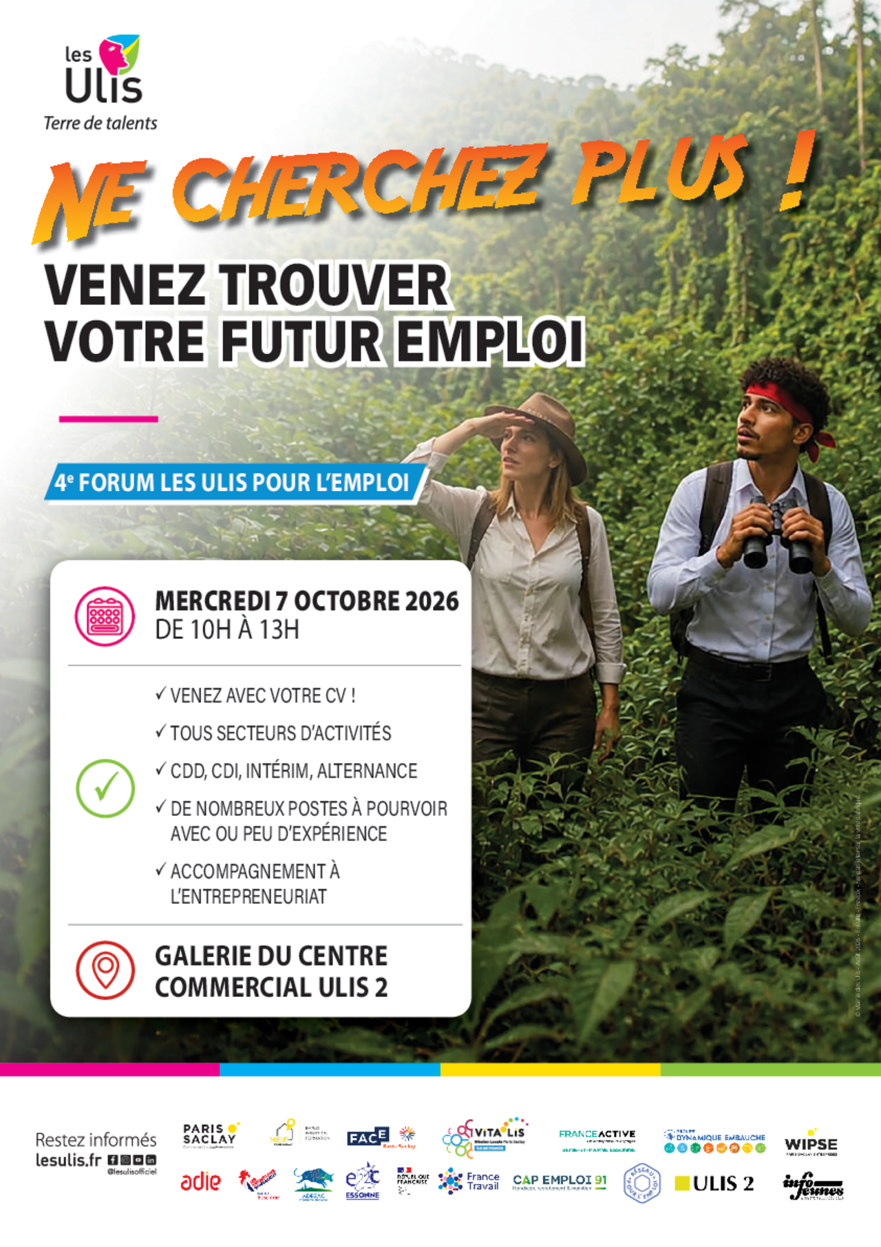 Affiche Forum de l'emploi 2026