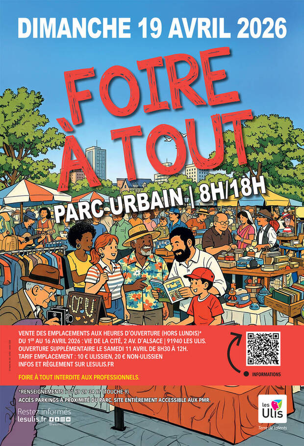 Affiche Foire à tout 2026 Affiche Foire à tout 2026